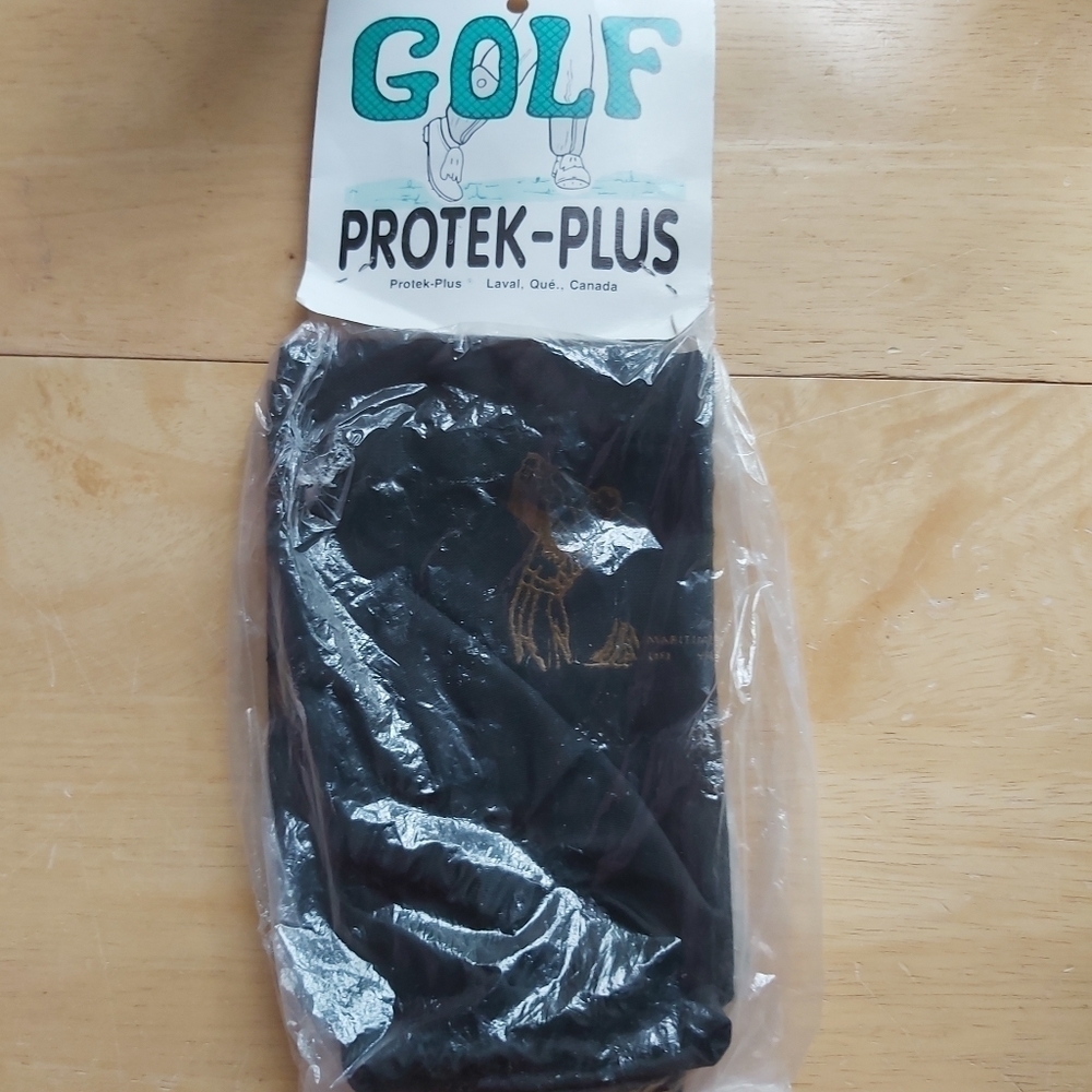 Vintage golf hiking gaiter New in bag Made in QC Canada